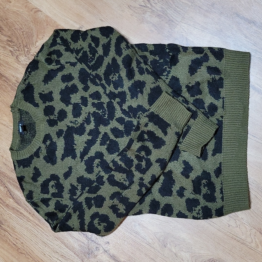 Leopard Print Sweater